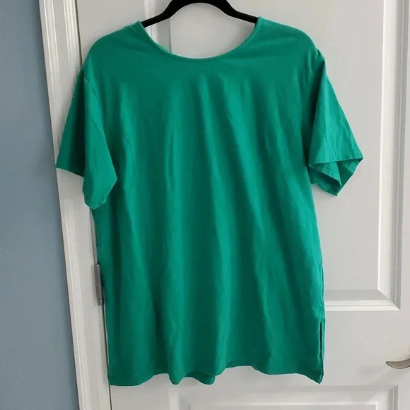 Denim & Co 2 key hole back tops - Picture 4 of 12